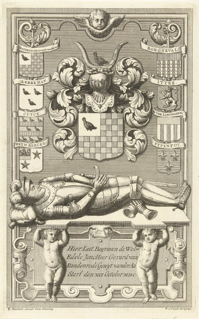 Grób Gerarda van Randenrode van der Aa autorstwa Pieter van Cuyck (I)