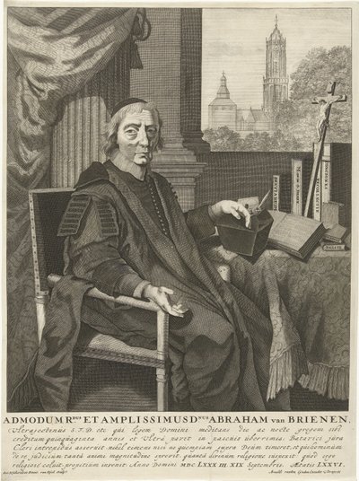 Portret pastora Abrahama van Brienen autorstwa Pieter van Dijck
