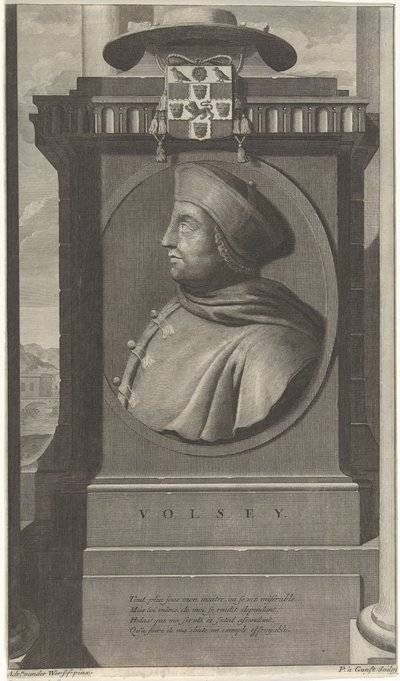 Portret kardynała Wolsey autorstwa Pieter van Gunst