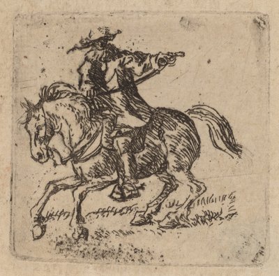 Jeździec autorstwa Pieter van Laer