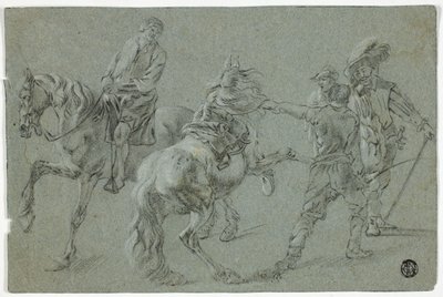 Szkoła jazdy autorstwa Pieter van Laer