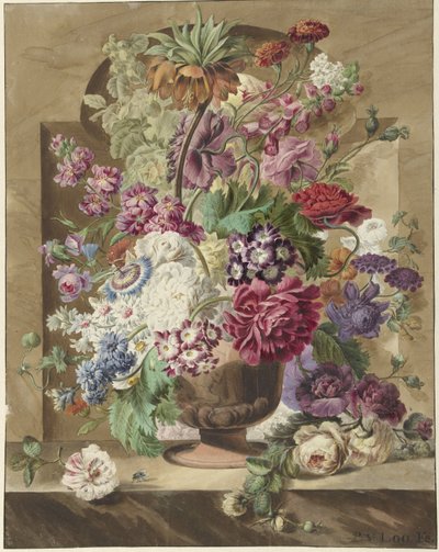 kompozycja kwiatowa autorstwa Pieter van Loo