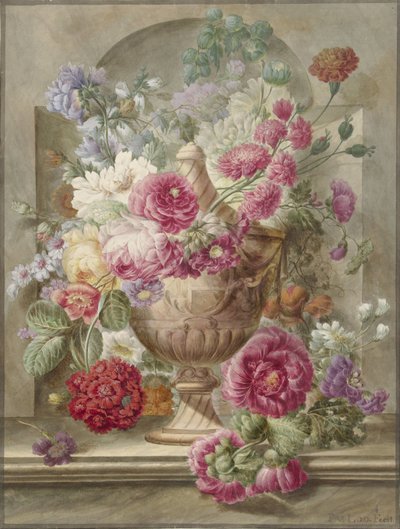 Wazon z kwiatami autorstwa Pieter van Loo