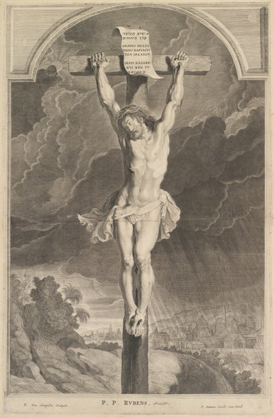 Chrystus na krzyżu autorstwa Pieter van Sompel
