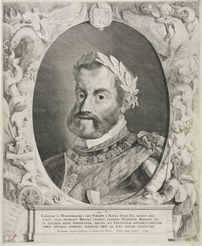 Portret cesarza Karola V, 1644. autorstwa Pieter van Sompel