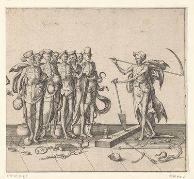 Procesja Zmarłych autorstwa Pieter van der Borcht (I)