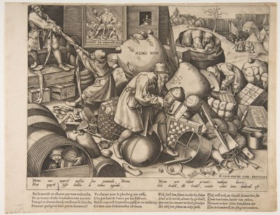 Każdy, ok. 1558. autorstwa Pieter van der Heyden