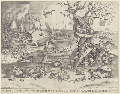 Geduld Cierpliwość (tytuł na obiekcie) autorstwa Pieter van der Heyden