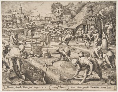 Wiosna Ver z Pory roku, 1570. autorstwa Pieter van der Heyden