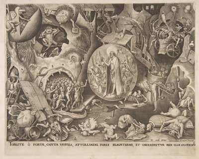 Zejście Chrystusa do otchłani, 1551. autorstwa Pieter van der Heyden