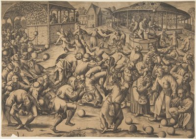 Święto Głupców po 1570 r. autorstwa Pieter van der Heyden