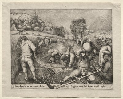Cztery pory roku: lato autorstwa Pieter van der Heyden