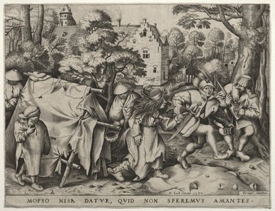 Ślub Mopsusa i Nysy, 1570. autorstwa Pieter van der Heyden