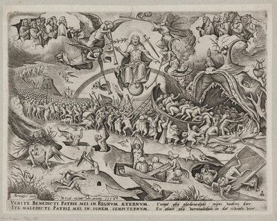 Ostatni sąd autorstwa Pieter van der Heyden