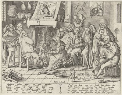 tłusty wtorek przed Popielcem autorstwa Pieter van der Heyden