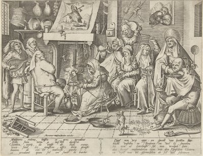 tłusty wtorek przed Popielcem autorstwa Pieter van der Heyden