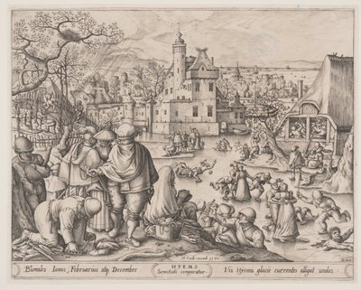 Zima autorstwa Pieter van der Heyden