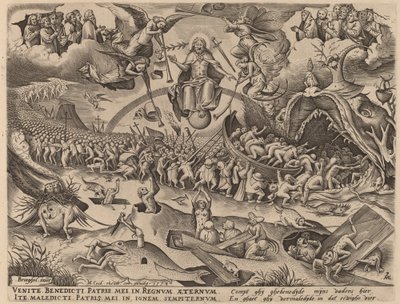 Sąd Ostateczny autorstwa Pieter van der Heyden after Pieter Bruegel the Elder