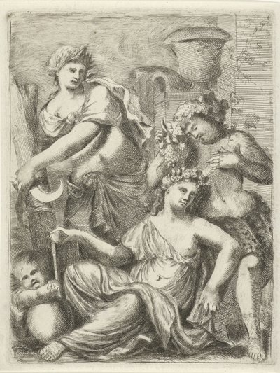 Ceres, Bachus i Wenus autorstwa Pieter van der Plas (II)