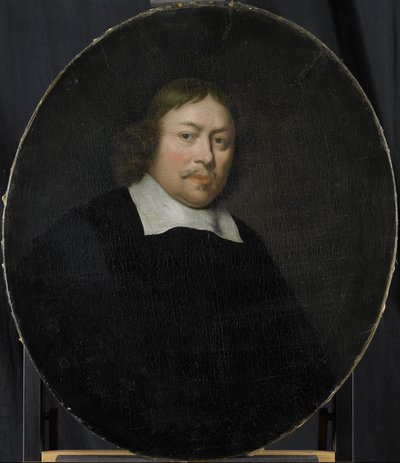 Portret Gerarda van Bergena, dyrektora Izby Rotterdamskiej Holenderskiej Kompanii Wschodnioindyjskiej, wybranego 1653 autorstwa Pieter van der Werff