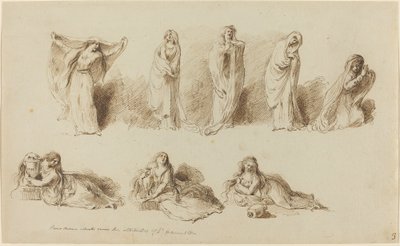 Postawy Lady Hamilton autorstwa Pietro Antonio Novelli