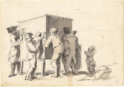 Podglądacz autorstwa Pietro Antonio Novelli