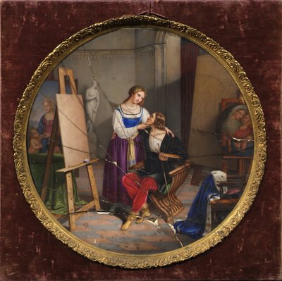 Rafael i Fornarina autorstwa Pietro Bagatti Valsecchi