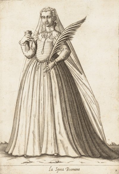 Oblubienica rzymska Oblubienica, ca. 1580. autorstwa Pietro Bertelli.