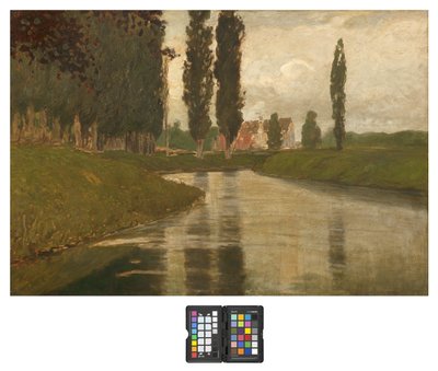 Zielone Harmonie, 1920 autorstwa Pietro Fragiacomo