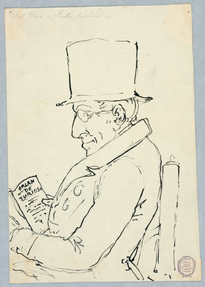 Portret mężczyzny autorstwa Pietro Gagliardi
