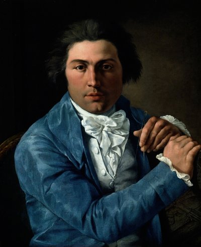 Portret architekta Giuseppe Valadiera, ca. 1795. autorstwa Pietro Labruzzi