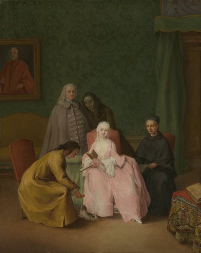 Wizyta, 1746. autorstwa Pietro Longhi