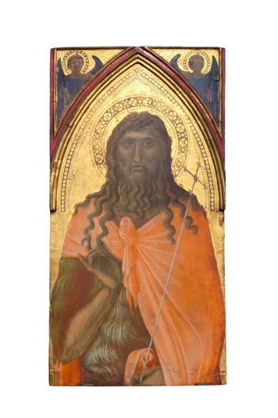 Św. Jan Chrzciciel, ok. 1329 r autorstwa Pietro Lorenzetti