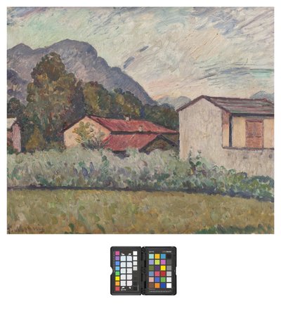 Krajobraz autorstwa Pietro Marussig