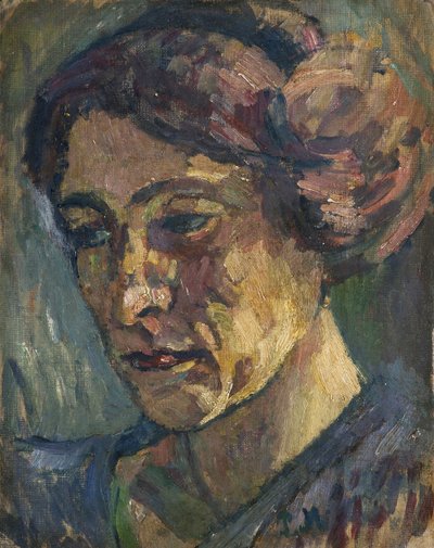 Portret żony, 1929 autorstwa Pietro Marussig