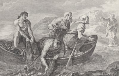 [Powołanie św. Piotra i Andrzeja], 1730-50. autorstwa Pietro Monaco