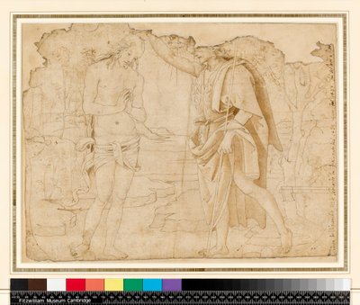 Chrzest Chrystusa autorstwa Pietro Perugino