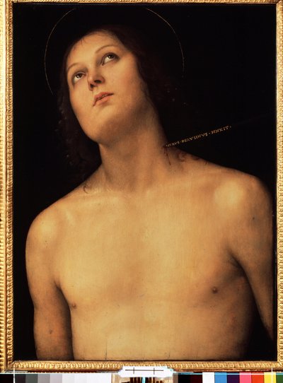 Św. Sebastian autorstwa Pietro Perugino