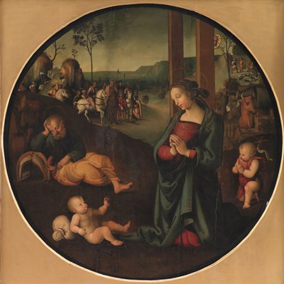 Święta Rodzina autorstwa Pietro Perugino