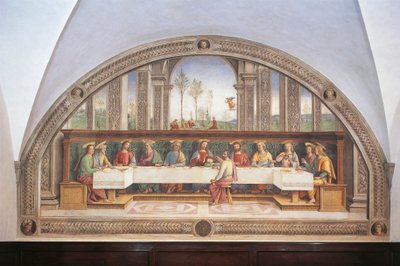Ostatnia Wieczerza autorstwa Pietro Perugino