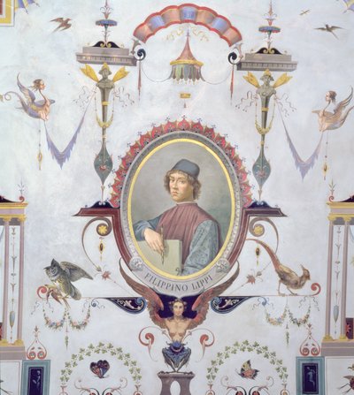 Portret Filippino Lippi (świeży) autorstwa Pietro Pezzati