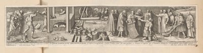 Budowa Bazyliki św. Piotra Historia cesarza Konstantyna (tytuł serii) autorstwa Pietro Sante Bartoli