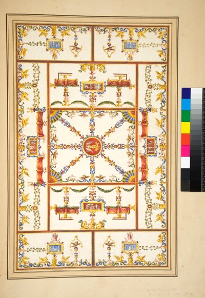 Z Palazzo di Tito znajdującego się w ogrodzie siedmiu pomieszczeń przylegających do Łazienek na Górze Esquilino autorstwa Pietro Santi Bartoli