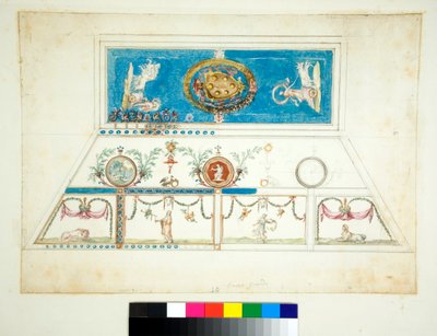 Sklepienie Villa Madama autorstwa Pietro Santi Bartoli