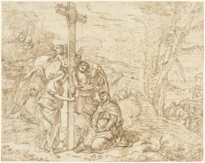 Chrystus w Ogrodzie Getsemani autorstwa Pietro Testa (possibly)