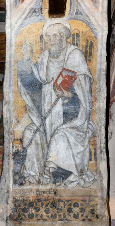 Święty Bernard z Clairvaux, opat autorstwa Pietro da (15th century) Saluzzo