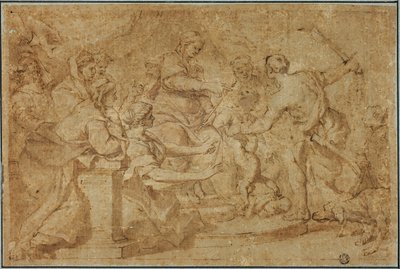 Wyrok Salomona autorstwa Pietro da Cortona