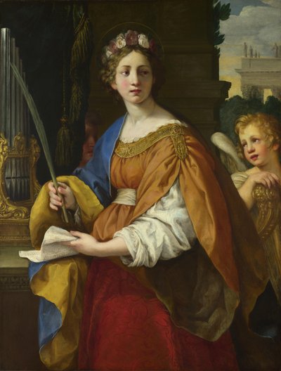 Św. Cecylia, 1620-1625 autorstwa Pietro da Cortona