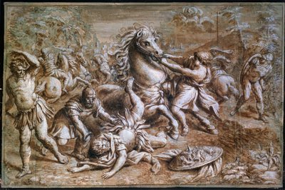 Nawrócenie św. Pawła, XVII wiek autorstwa Pietro da Cortona