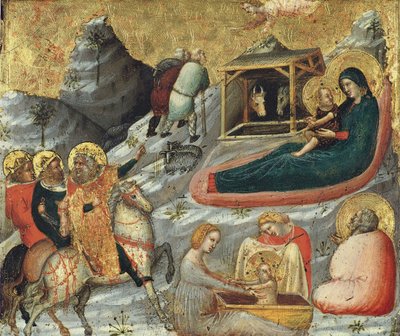 Narodzenia i inne epizody z dzieciństwa Chrystusa autorstwa Pietro da Rimini